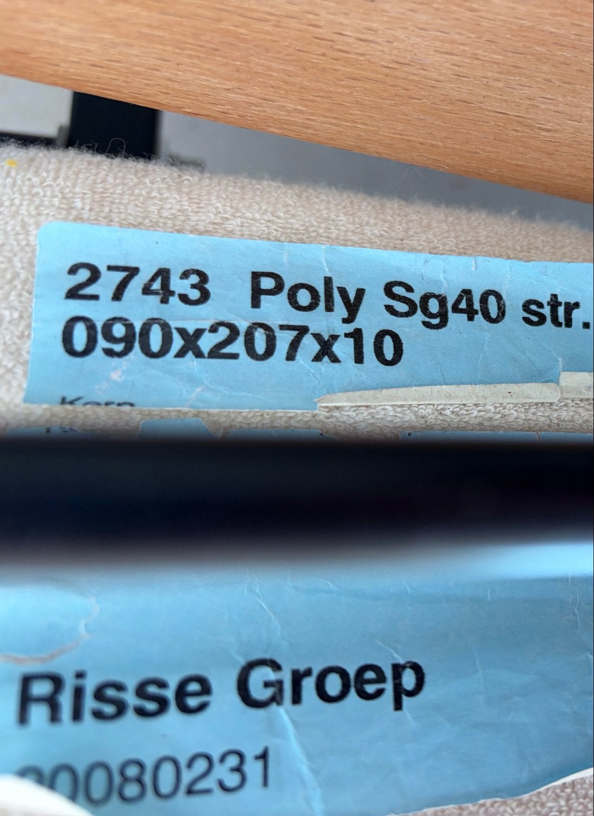 Opklapbed 90x200 cm met matras, Huis en Inrichting, Slaapkamer | Bedden, Ophalen, Gebruikt, 90 cm, Eenpersoons