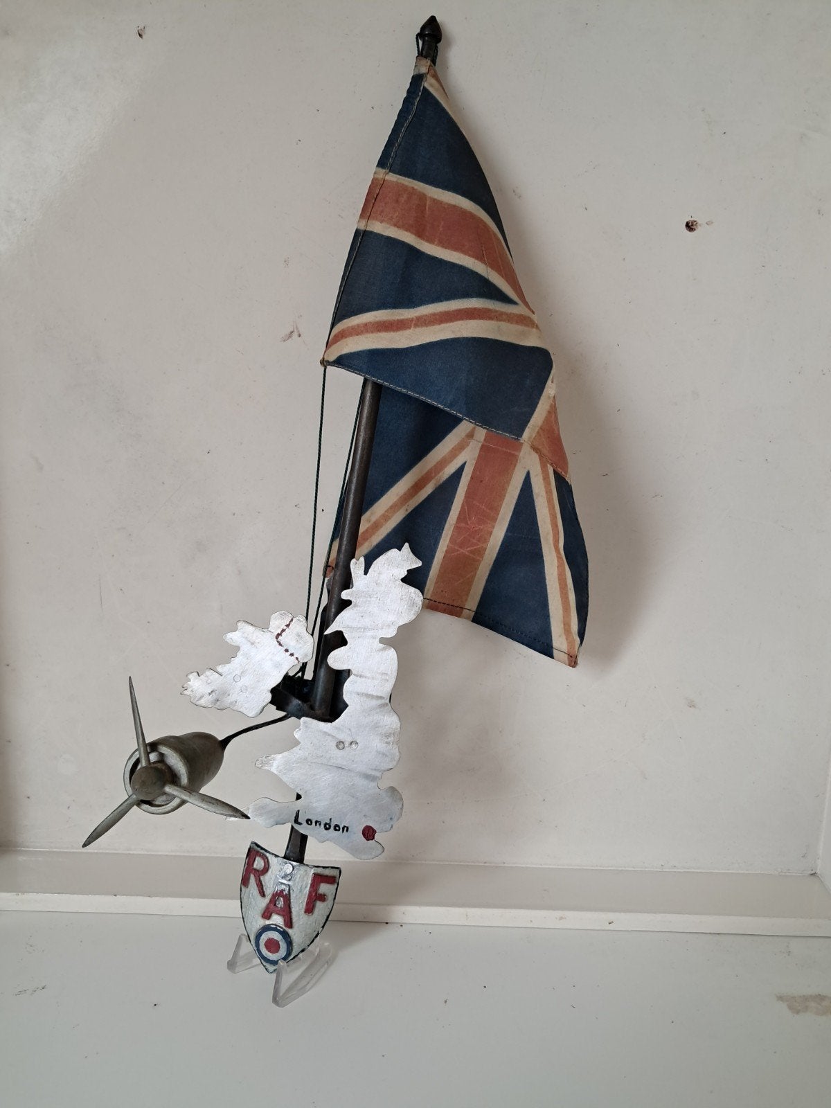 Zeldzame RAF Slag om Engeland Herdenkingsstandaard, Ophalen of Verzenden, Luchtmacht, Engeland