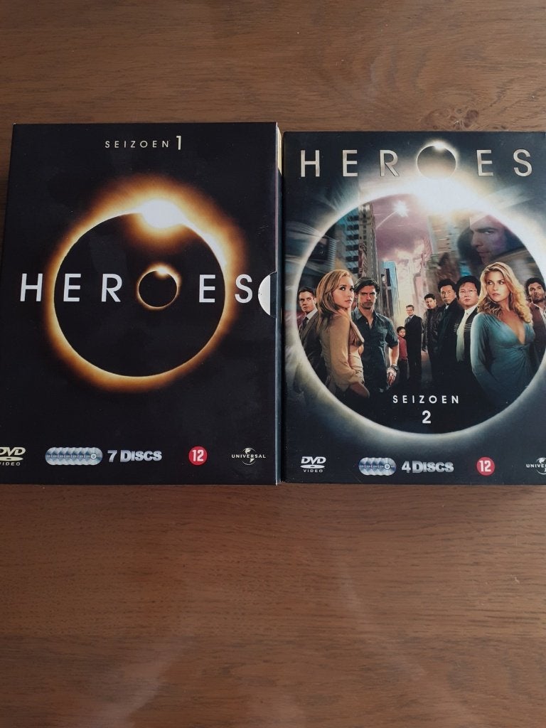 Heroes seizoenen 1 en 2, Gebruikt, Ophalen of Verzenden, Vanaf 12 jaar, Seizoen 1