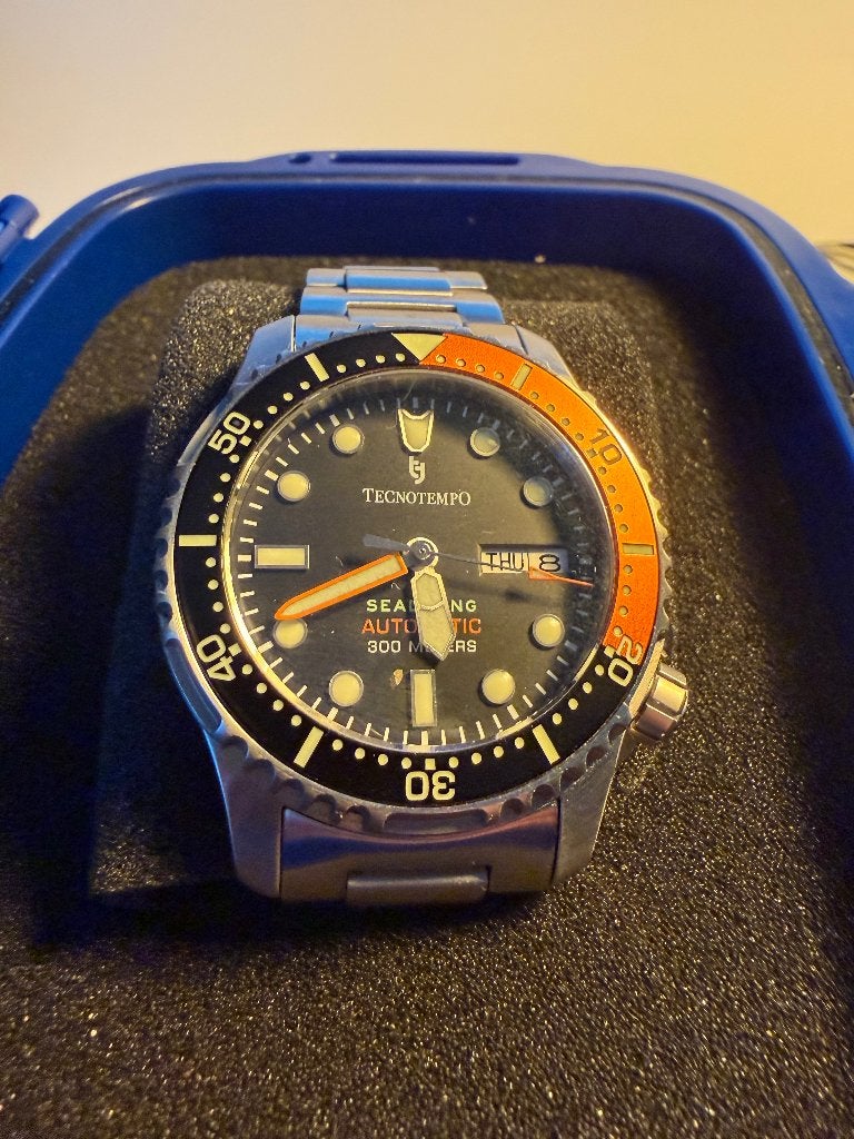 Tecnotempo / diverse horloges, Overige merken, Staal, Staal, Polshorloge