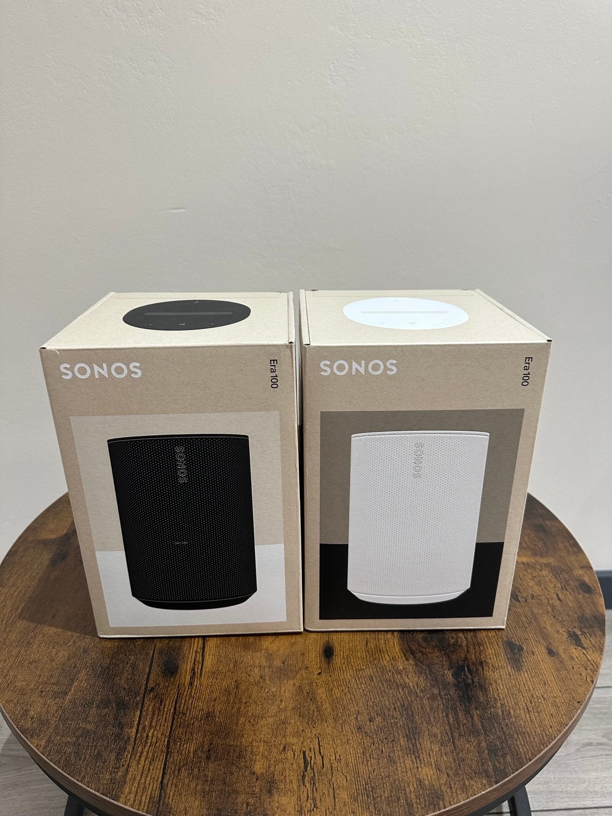 SONOS Era 100. NIEUW,  Official Sonos Partner, Audio, Tv en Foto, Luidsprekers, Slimme speaker, Inclusief kabels, Info@sonos.nl