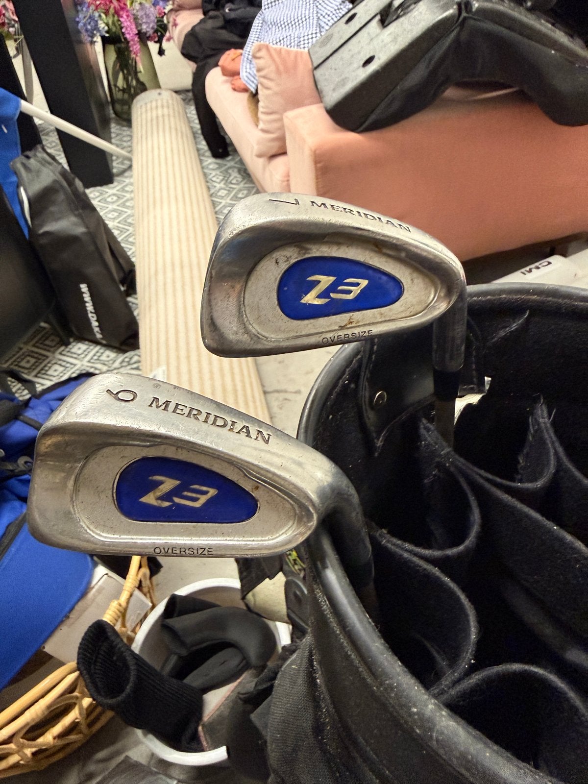 Meridian Z3 Oversize Golfclubs (IJzers 7 & 9), Ophalen, Gebruikt, Club, Overige merken