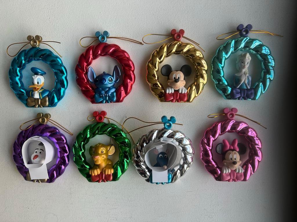 Disney Kersthangers, complete set NIEUW, ongebruikt! Ook los, Ophalen of Verzenden, Overige figuren, Nieuw, Overige typen