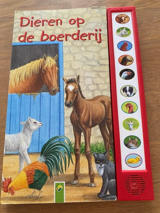 Dieren op de boerderij - Geluidenboek, Ophalen, Non-fictie, Jongen of Meisje, Zo goed als nieuw