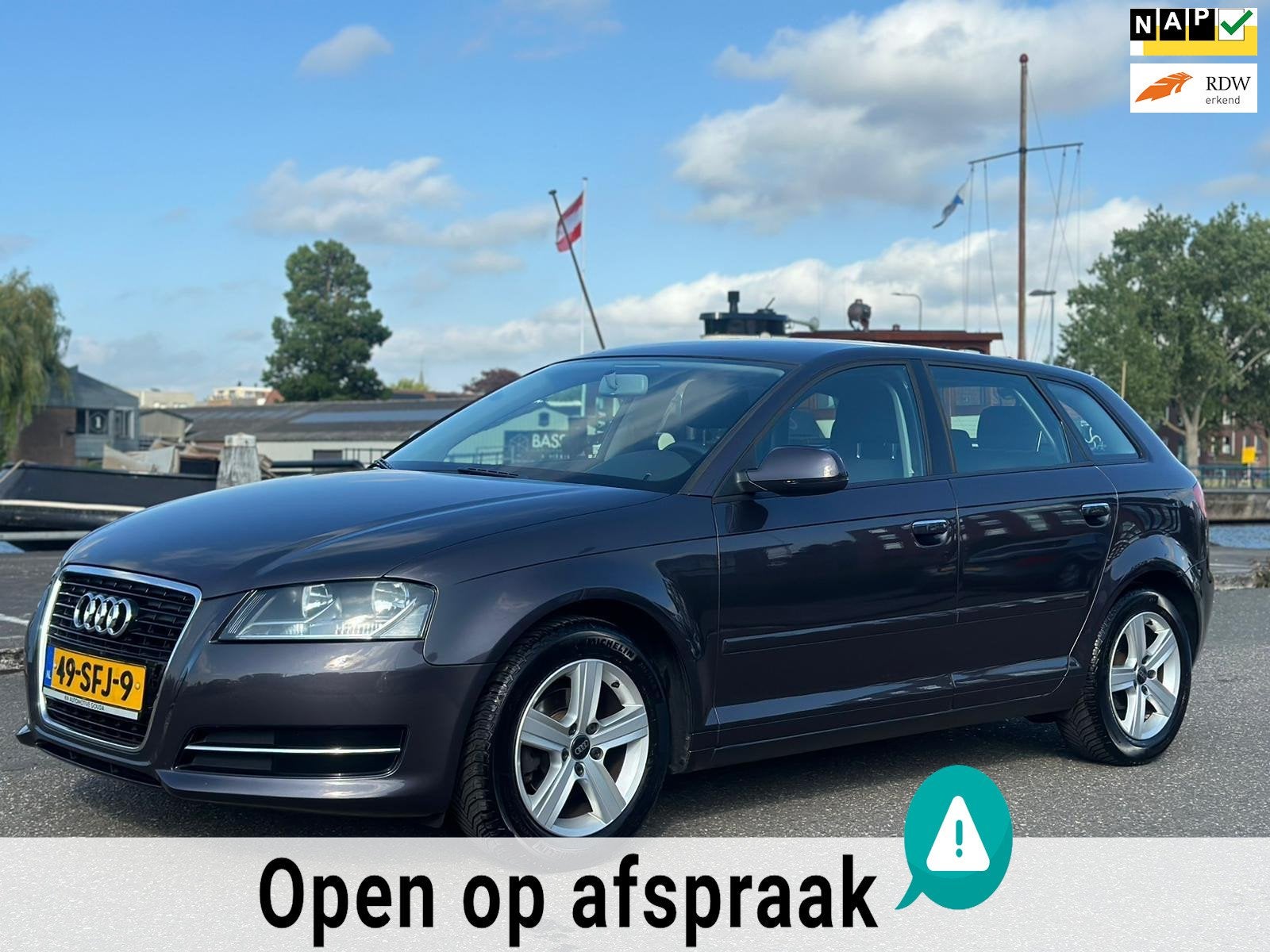 Audi A3 Sportback 1.2 TFSI Attraction CLIMA CRUISE DEALER ON, Auto's, Voorwielaandrijving, Stof, Gebruikt, 4 cilinders