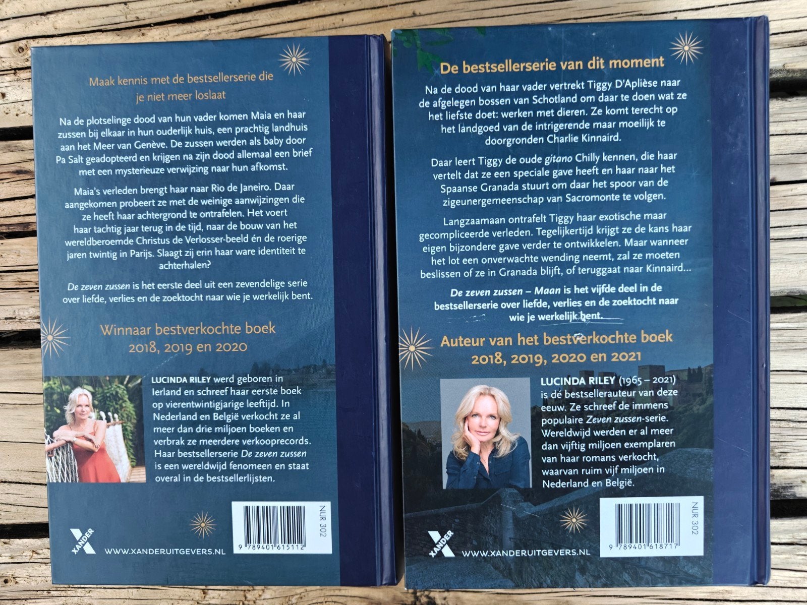 2 Delen van de: Zeven zussen serie, Hardcover., Ophalen of Verzenden, Zo goed als nieuw