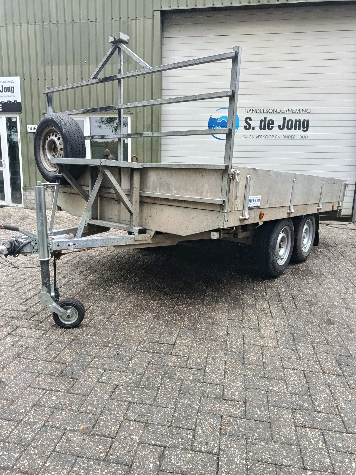 plateauwagen Hapert, Ophalen of Verzenden