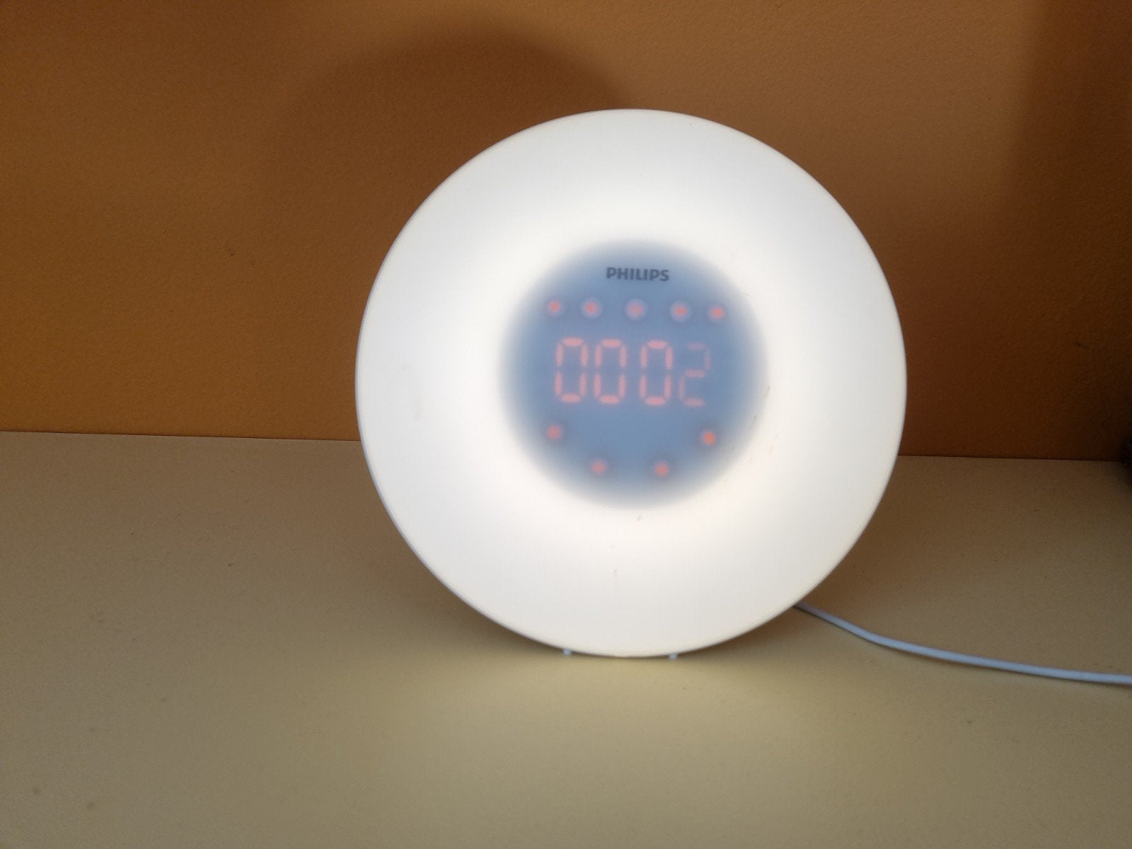 Philips Wake-up Light HF3505 - Lichtwekker, Ophalen, Gebruikt, Digitaal