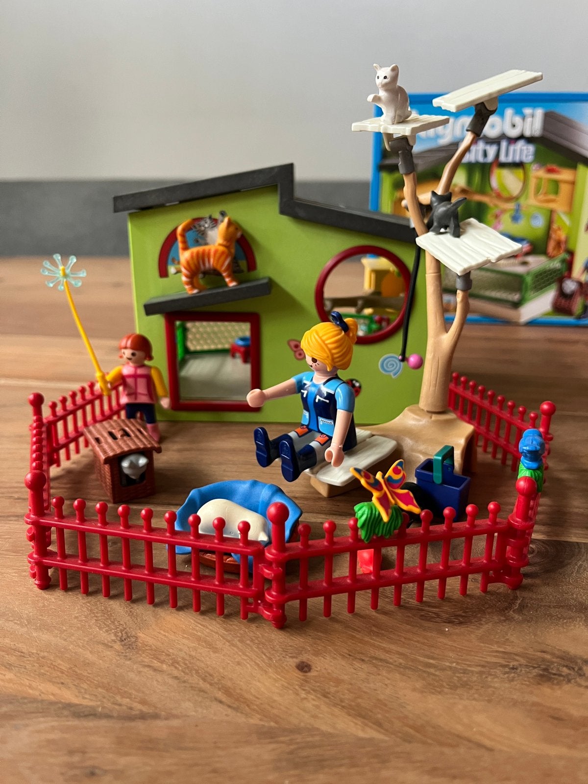 Playmobil set 9276. Kattenopvang, Ophalen of Verzenden, Zo goed als nieuw