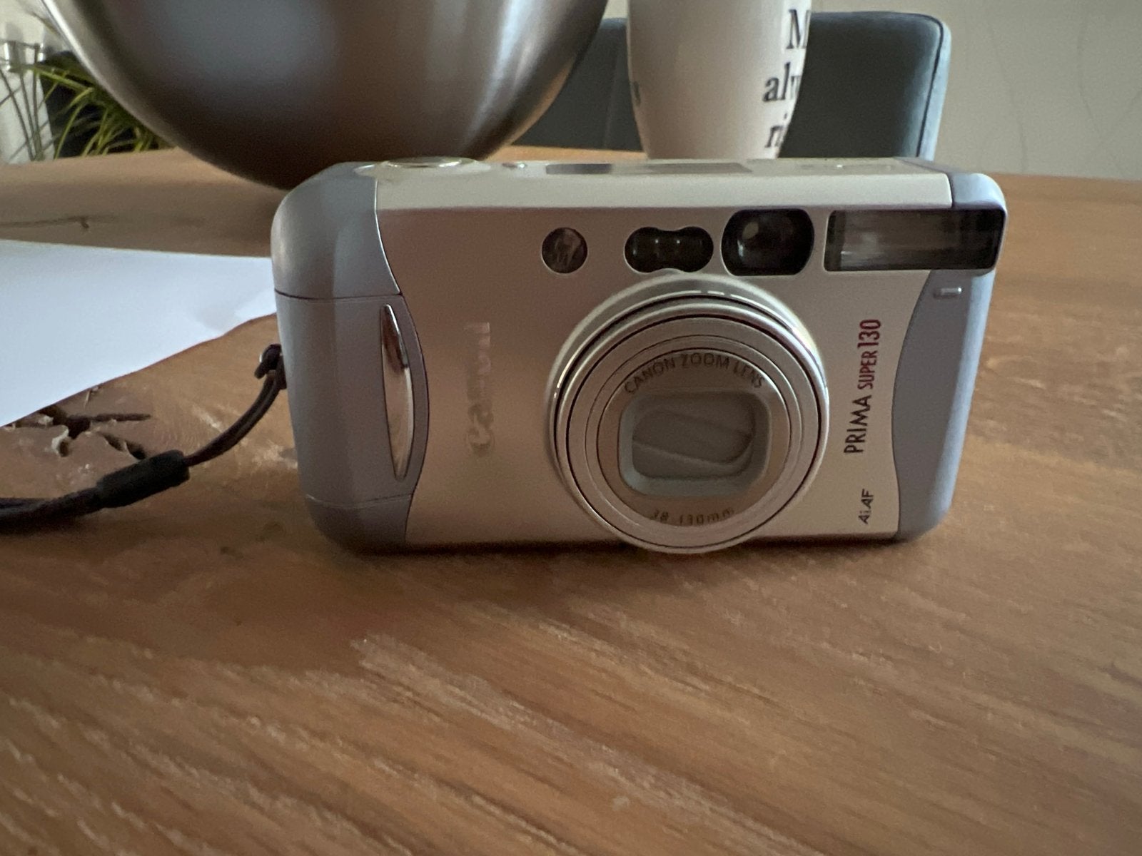 Canon Prima Super 130 Compactcamera - Zilver, Audio, Tv en Foto, Ophalen of Verzenden, Gebruikt, Compact, Canon
