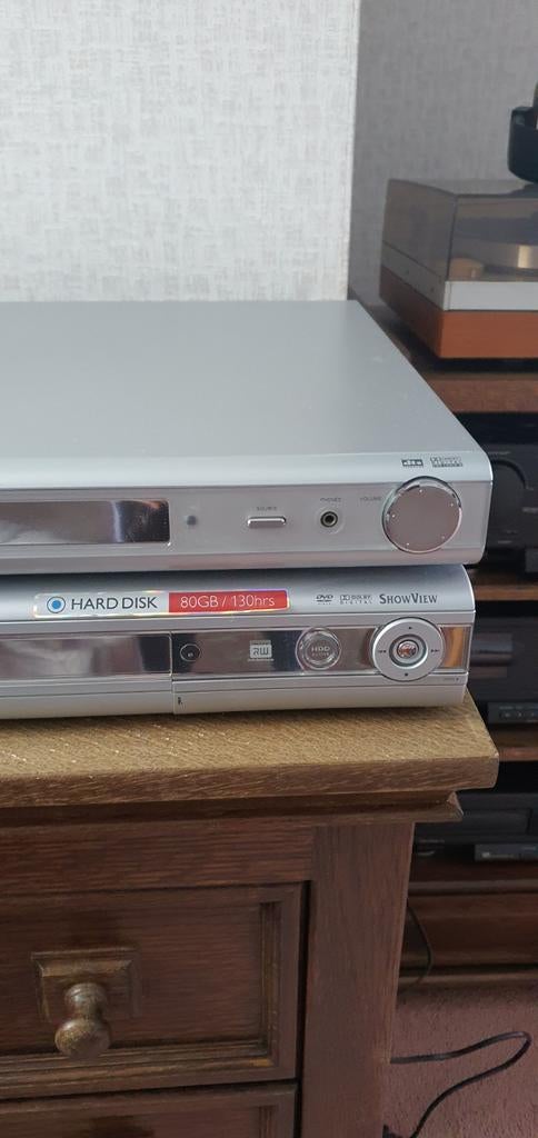 Philips DVDR 3300H HDD & DVD Speler/Recorder, Ophalen, Philips, Gebruikt, Met harddisk