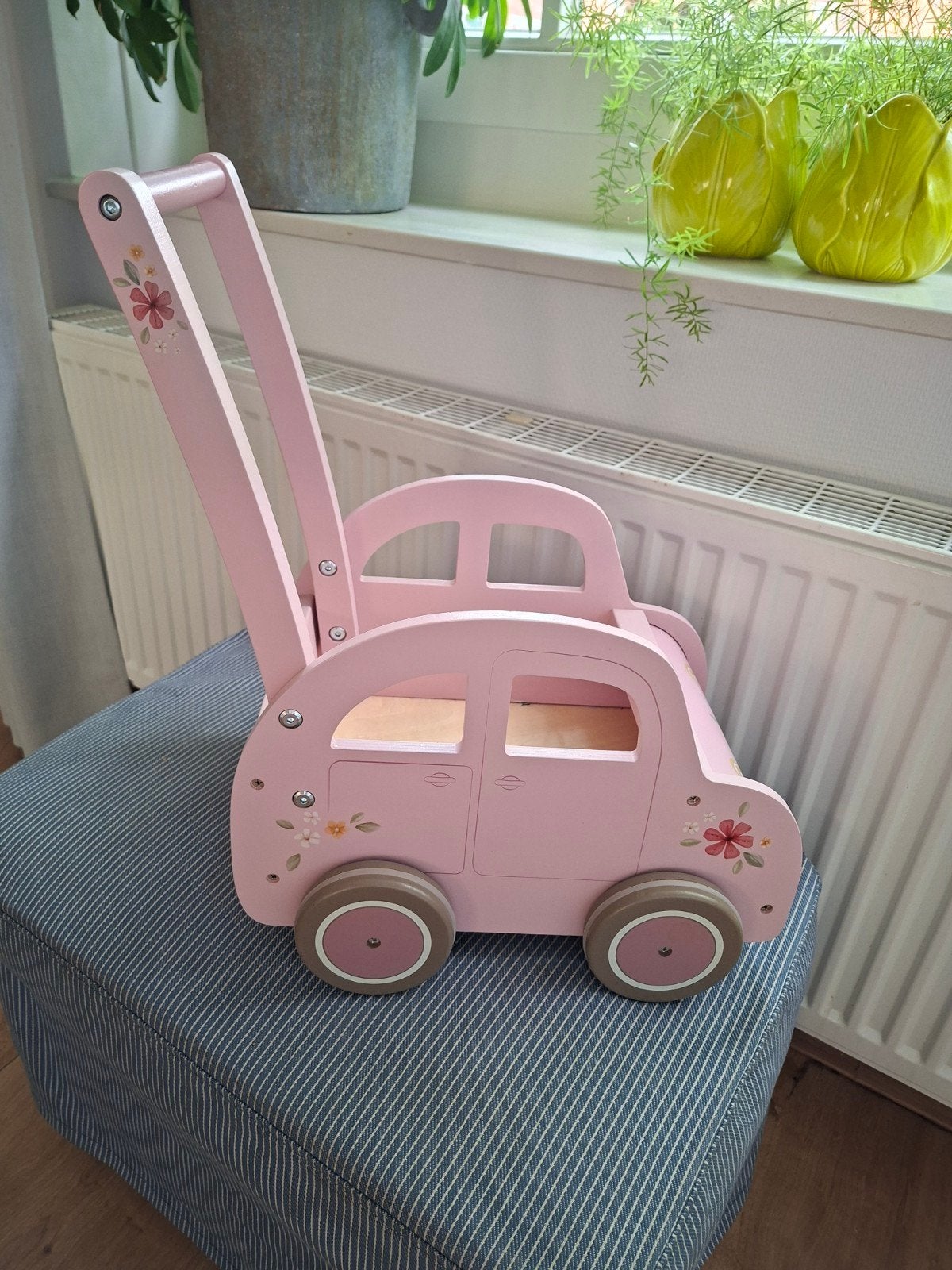 Little Dutch loopwagen roze - zo goed als nieuw!, Ophalen of Verzenden, Zo goed als nieuw, Overige typen, Met wieltjes