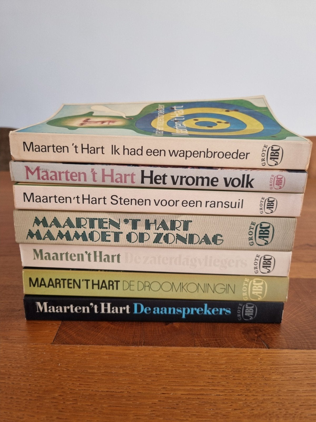 Maarten 't Hart - 7 romans jaren 70/80, Ophalen of Verzenden, Gelezen, Maarten 't Hart, Nederland