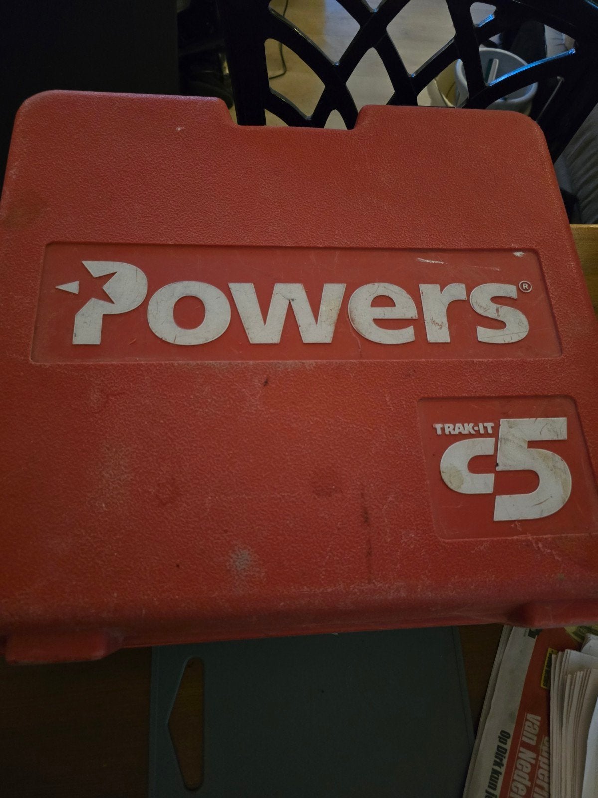 Schiethamer Powers C5 Trak-It - Complete set, Ophalen, Gebruikt, Tacker/nietmachine, Overige merken