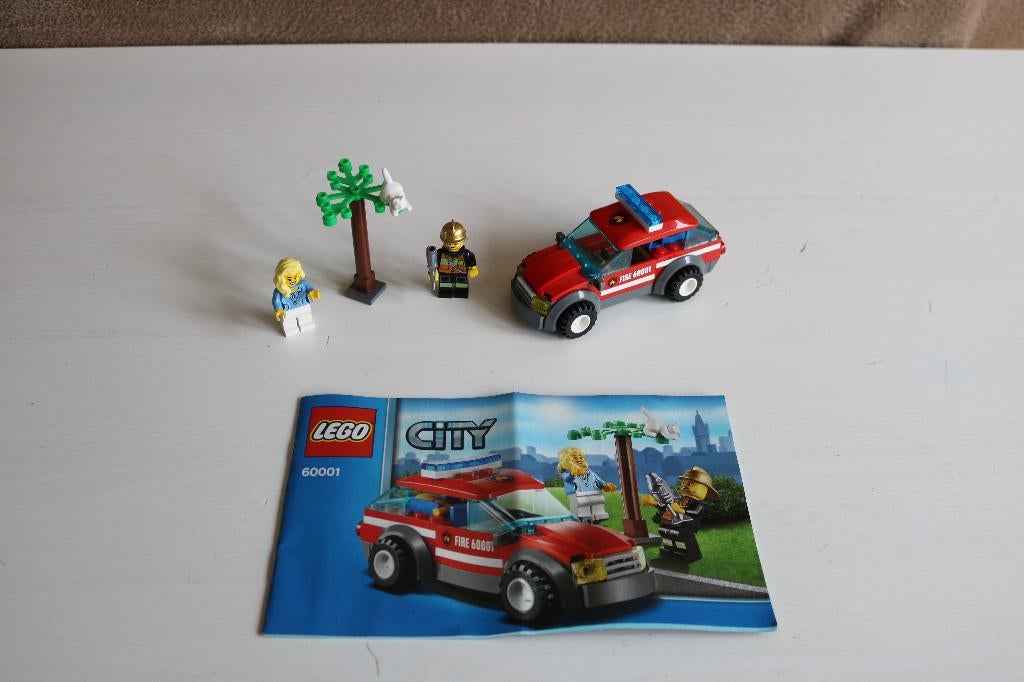 60001 Lego city brandweer commandant, Ophalen of Verzenden