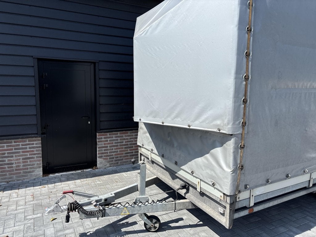 Huifaanhanger aanhangwagen Plateauwagen Huifaanhangwagen, Gebruikt