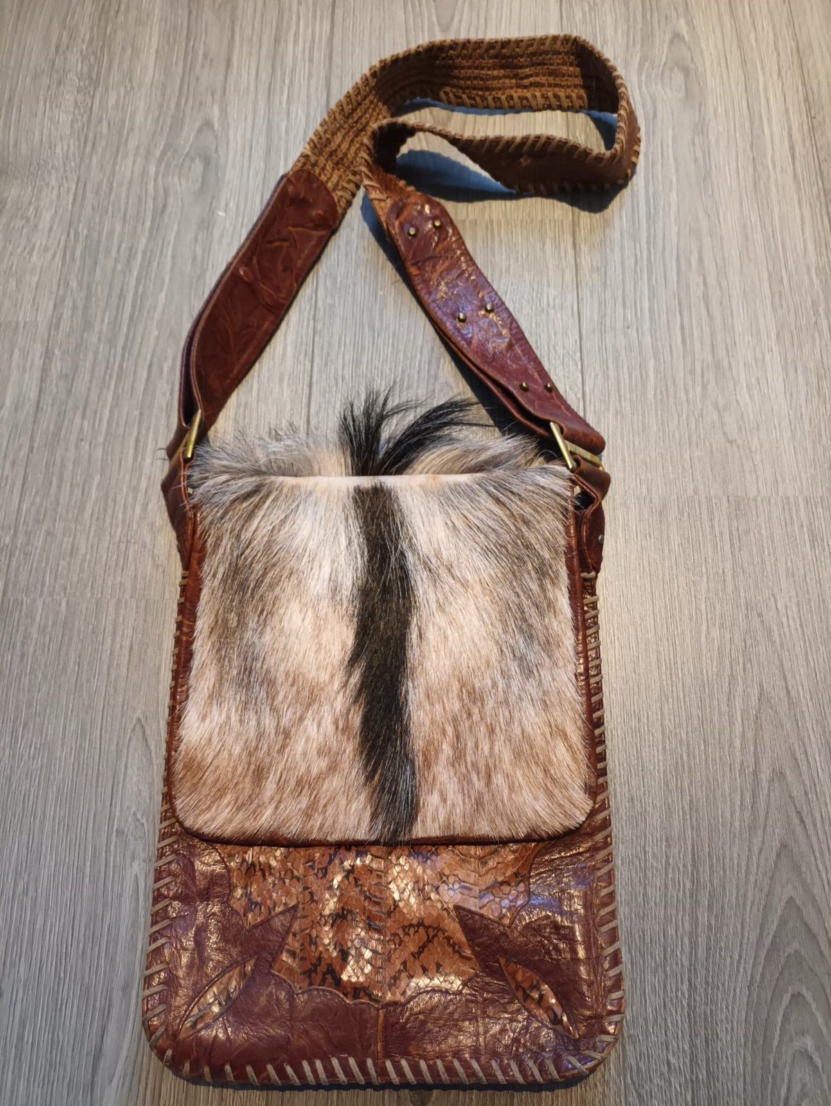 Tas chick on a mission zeer goede staat, Sieraden, Tassen en Uiterlijk, Ophalen of Verzenden, Zo goed als nieuw, Bruin, Overige typen