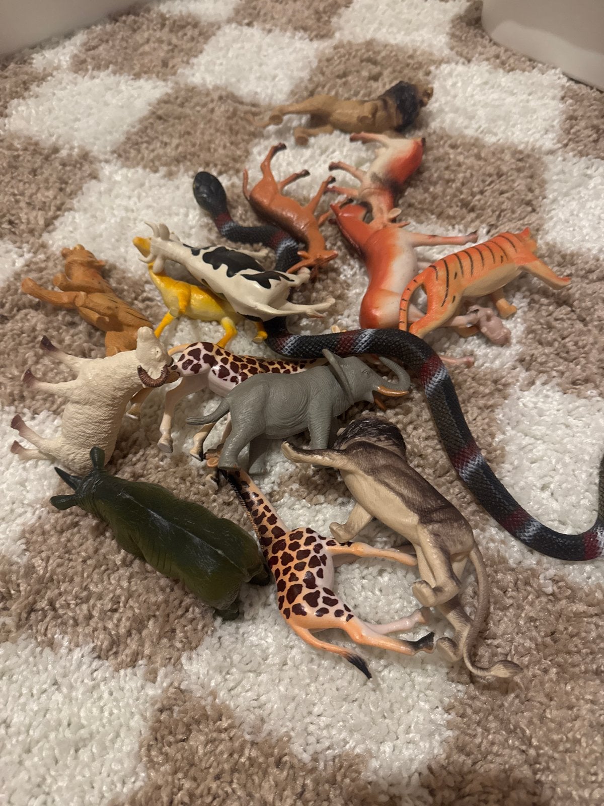 Gratis speelgoed dieren, Kinderen en Baby's, Speelgoed | Overig, Ophalen, Gebruikt, Jongen of Meisje