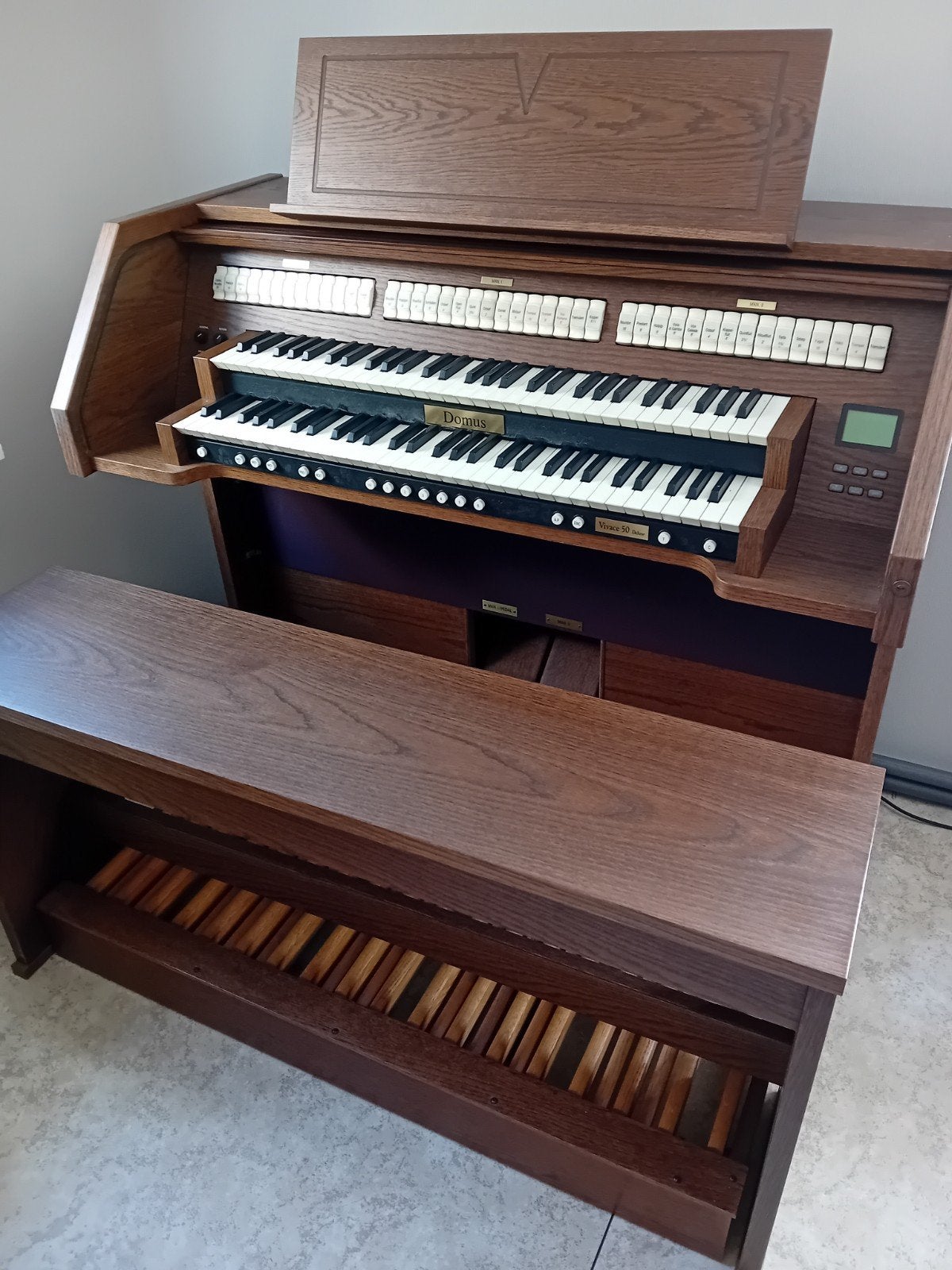orgel Domus Vivace 50 Deluxe, Ophalen, Gebruikt, 2 klavieren, Orgel