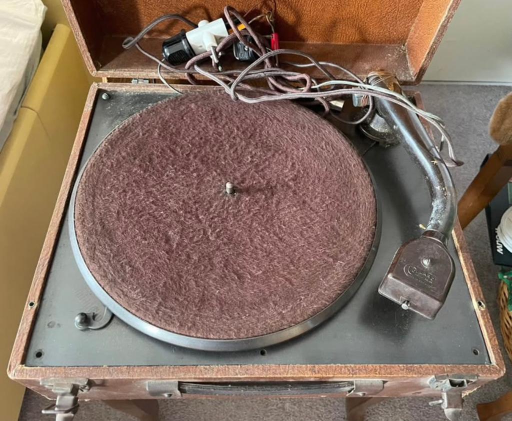 Vintage platenspeler, Audio, Tv en Foto, Platenspelers, Ophalen, Gebruikt, Overige merken