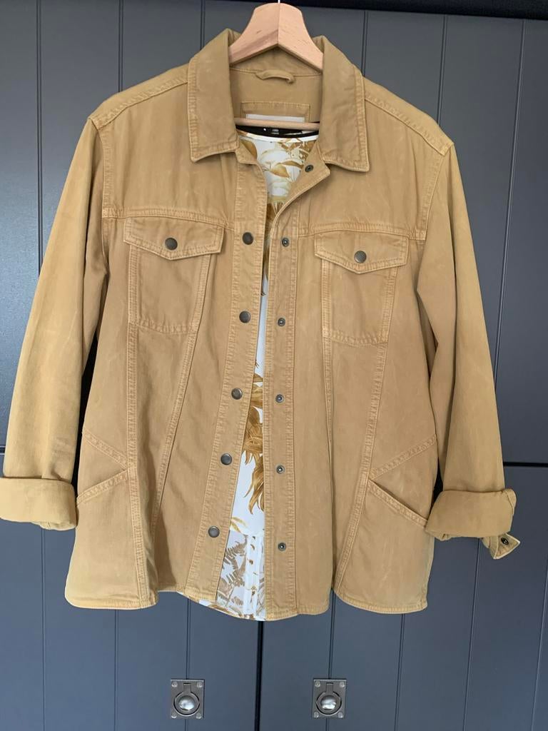 Yaya mosterdgeel Blouse jasje mt M, Ophalen of Verzenden, Zo goed als nieuw, Maat 38/40 (M), Overige kleuren