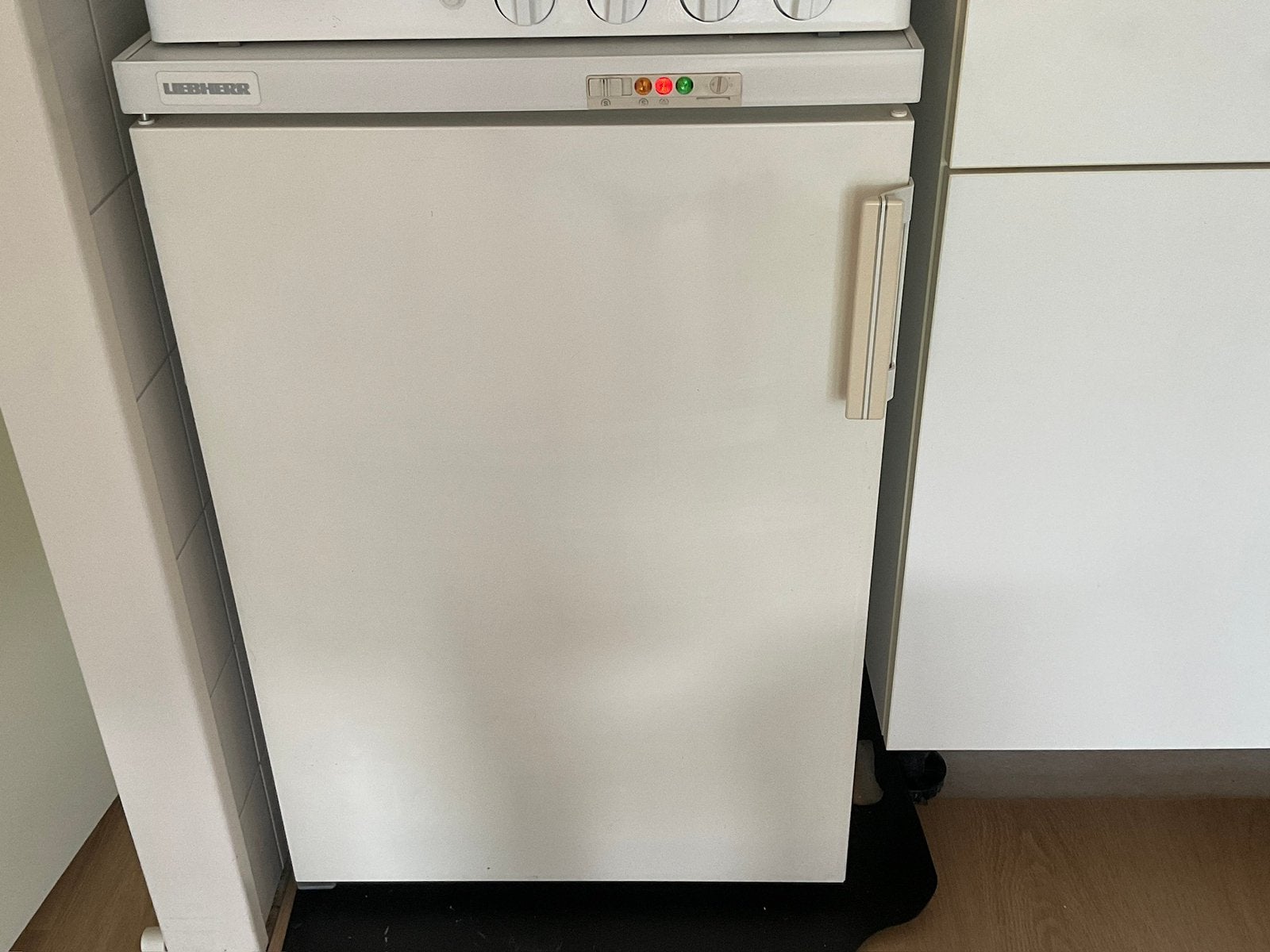 Liebherr vrieskastje 4 laden. Ivm nieuwe keuken., Gebruikt, Ophalen, Vrieskast, 85 tot 120 cm