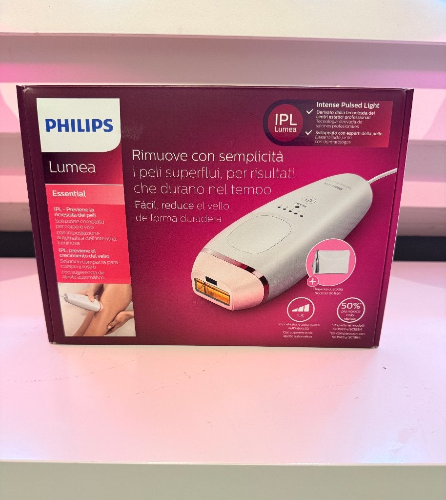 Philips Lumea Essential BRI864 IPL ontharingsapparaat, nieuw, Ophalen of Verzenden, Nieuw, Scheren en Epileren