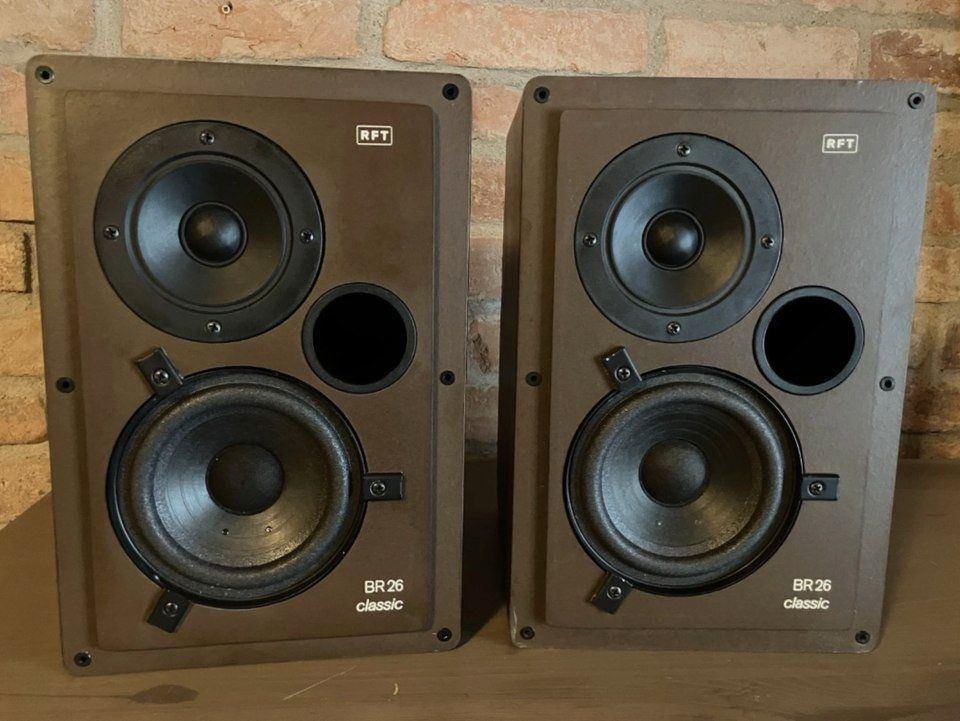 RFT BR26 hifi luidspreker BR25 bruin DDR