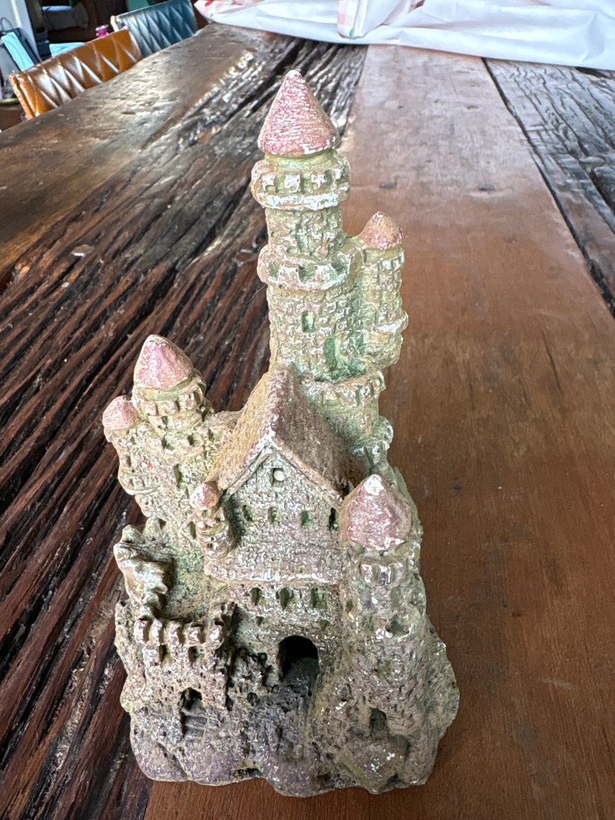 Aquariumornament kasteel, Ophalen, Gebruikt, Decoratie