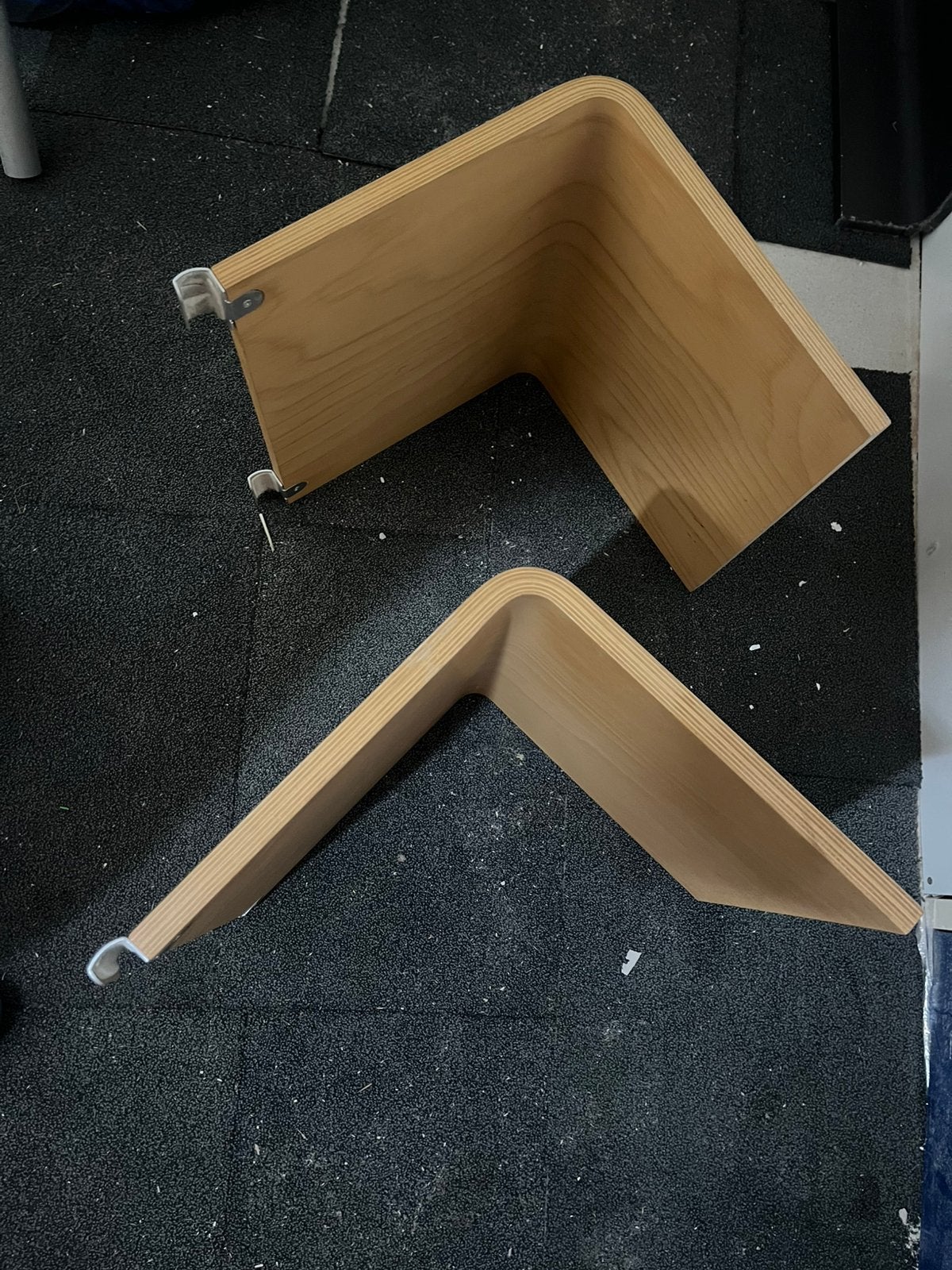 Auping beuken nachtkastjes 34.5cm hoog, Ophalen, Gebruikt, Minder dan 45 cm, Minder dan 55 cm