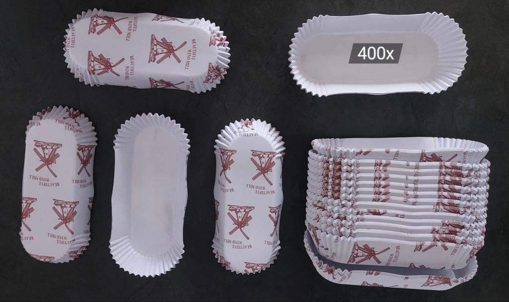 Luxe Baking cups/broodjes/
cakevormpjes 400 stuks voor €25, Ophalen of Verzenden, Nieuw, Taarten of Cupcakes, Bakvorm