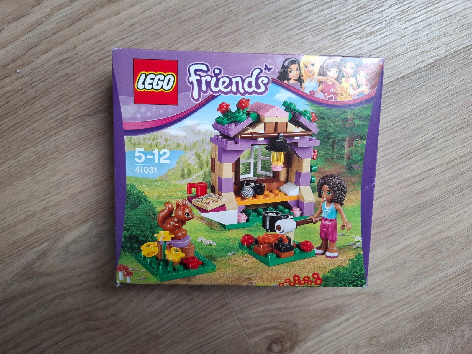 Lego Friends Andrea's Berghut 41031 - Compleet met doos, Lego, Friends, Ophalen of Verzenden, Zo goed als nieuw