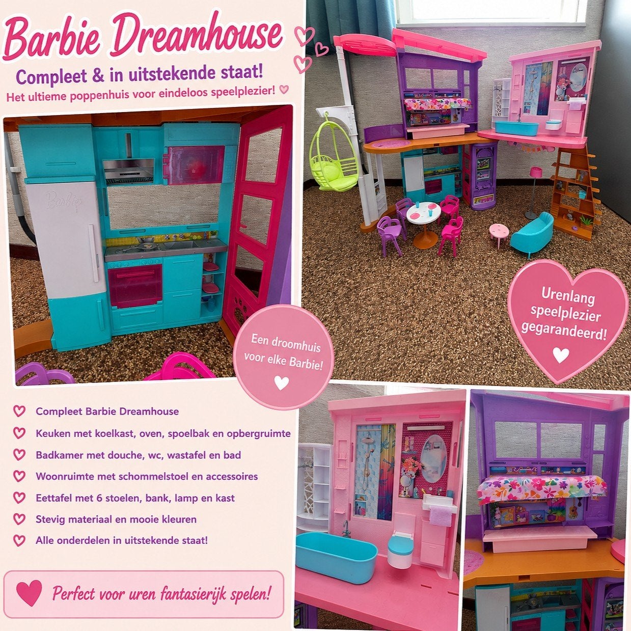 Foto 2 van Barbie vacation house - Compleet en in uitstekende staat!