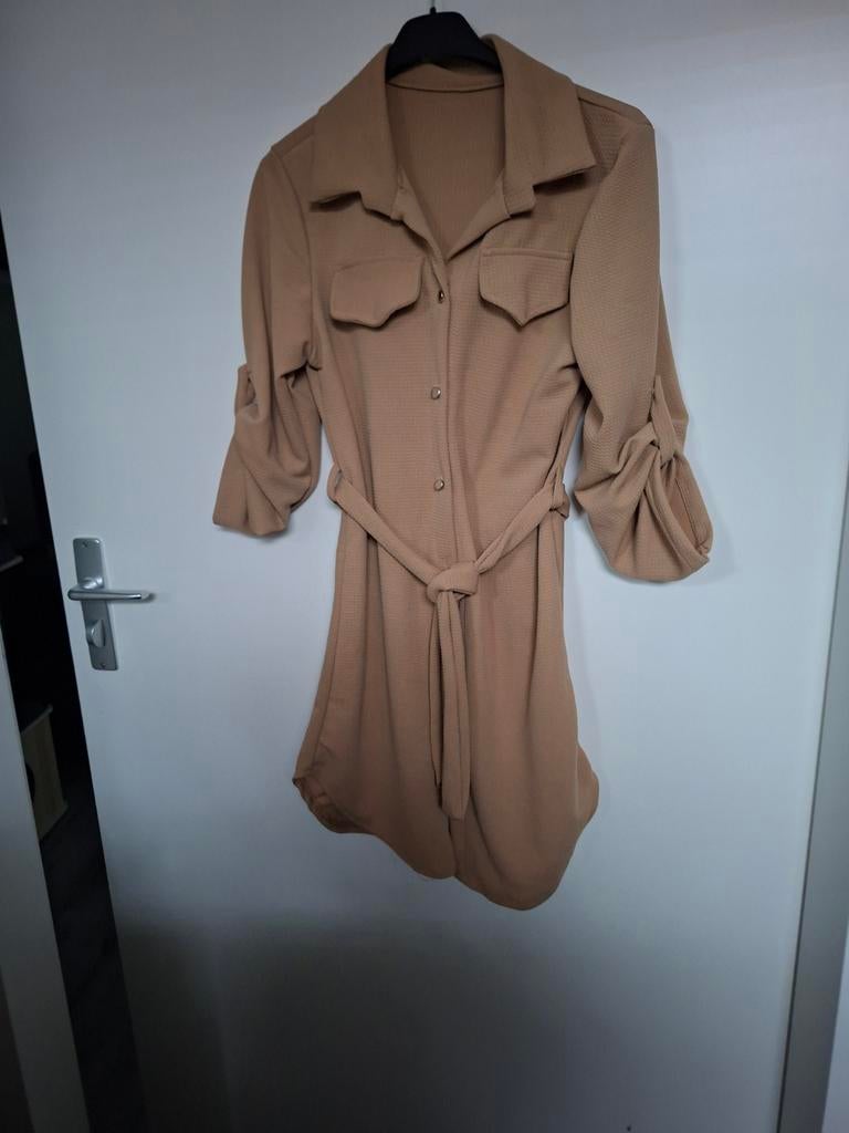 Blouse camel, Ophalen, Nieuw, Maat 42/44 (L), Bruin