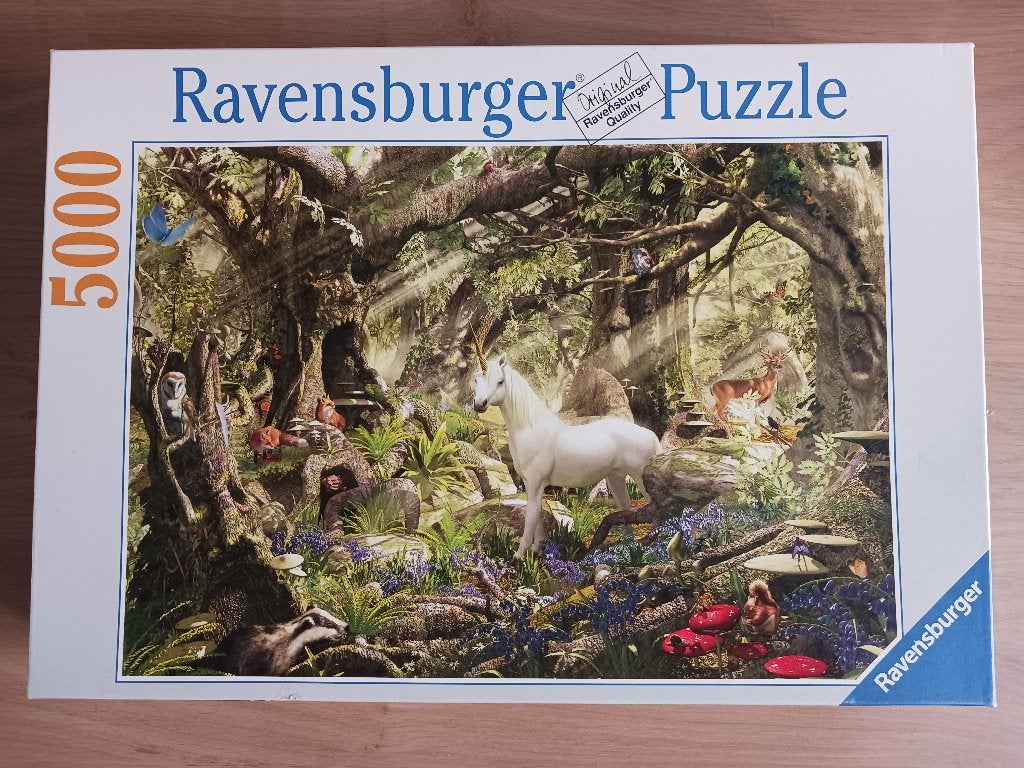 Legpuzzel 5000 stukjes Ravensburger Fantasy, Hobby en Vrije tijd, Denksport en Puzzels, Ophalen of Verzenden, Meer dan 1500 stukjes
