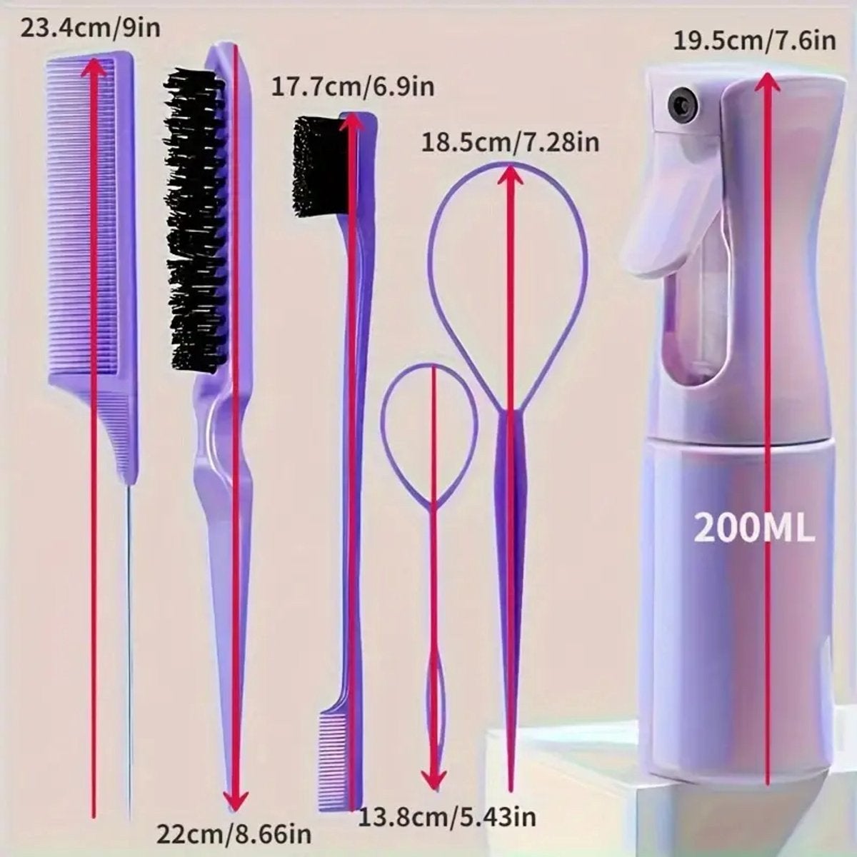 Nieuwe haarverzorgingsset., Sieraden, Tassen en Uiterlijk, Uiterlijk | Haarverzorging, Ophalen of Verzenden, Nieuw, Kam of Borstel