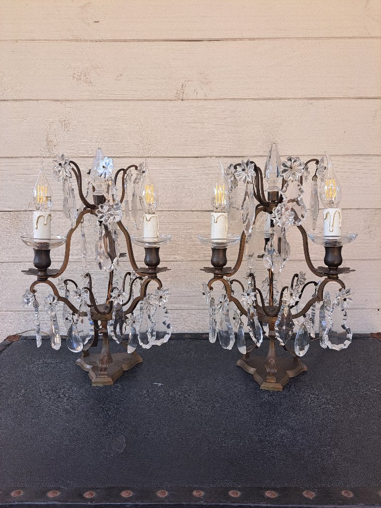 Set Antieke Franse Girandoles, Ophalen