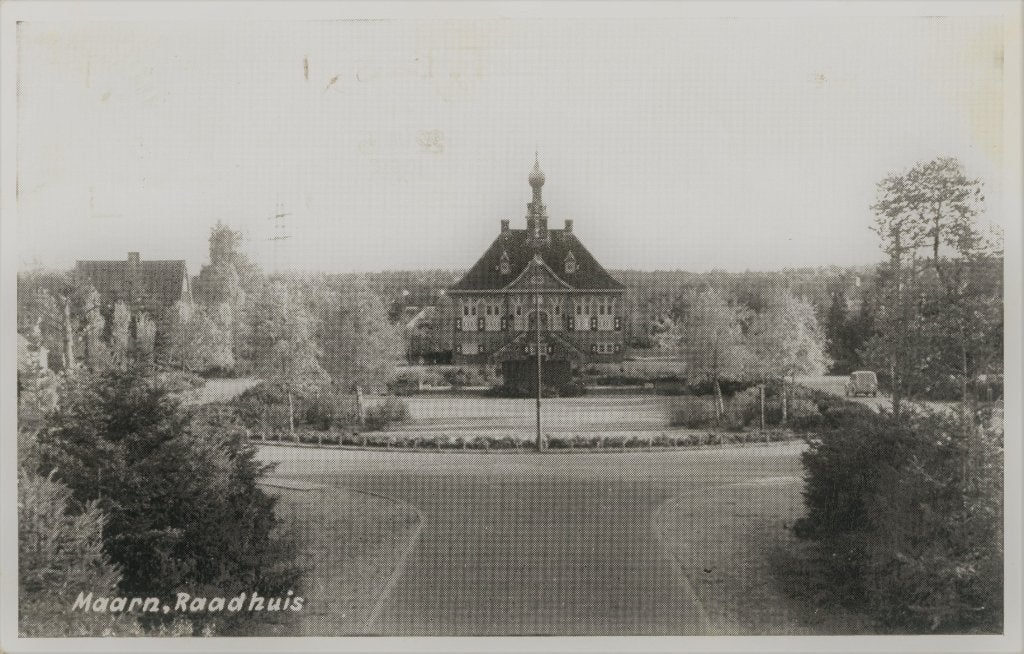 Maarn Raadhuis 1963, Verzamelen, Verzenden, 1960 tot 1980, Gelopen, Utrecht