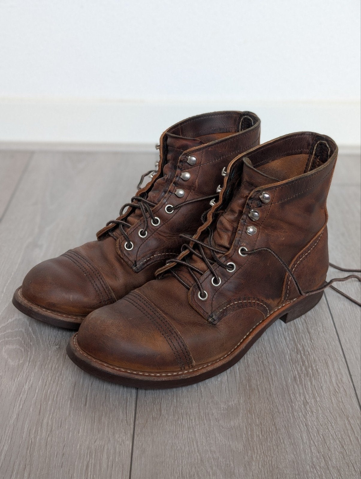Red wing Iron ranger 8085 size 41 EU, Kleding | Heren, Ophalen, Bruin, Boots, Zo goed als nieuw