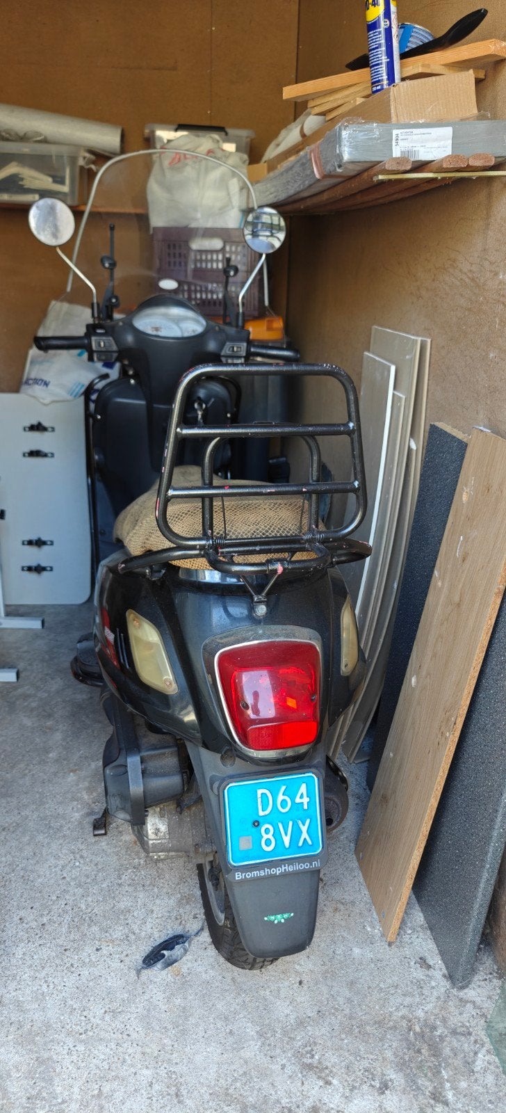 Sym scooter, Ophalen, Gebruikt, Benzine