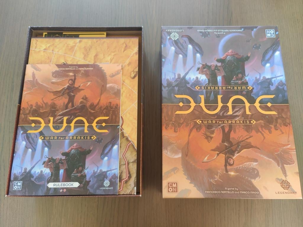 Dune: War for Arrakis Bordspel - Zo goed als nieuw, Drie of vier spelers, Ophalen of Verzenden, Zo goed als nieuw, CMON