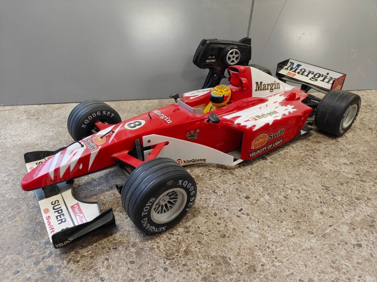 RC afstandbestuurbare F1 auto Formule 1 schaalmodel Ferrari, Gebruikt, Auto onroad, Overige schalen, Ophalen