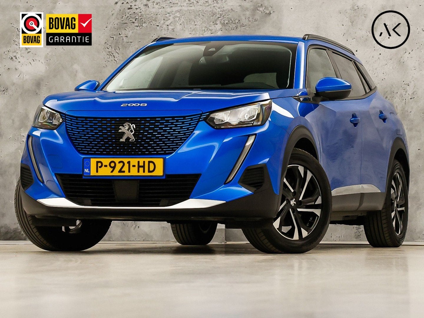 Peugeot e-2008 EV Blue Sport Allure 50 kWh Automaat (SOH 91,, Auto's, 12 maanden, 136 pk, Gebruikt, Zwart