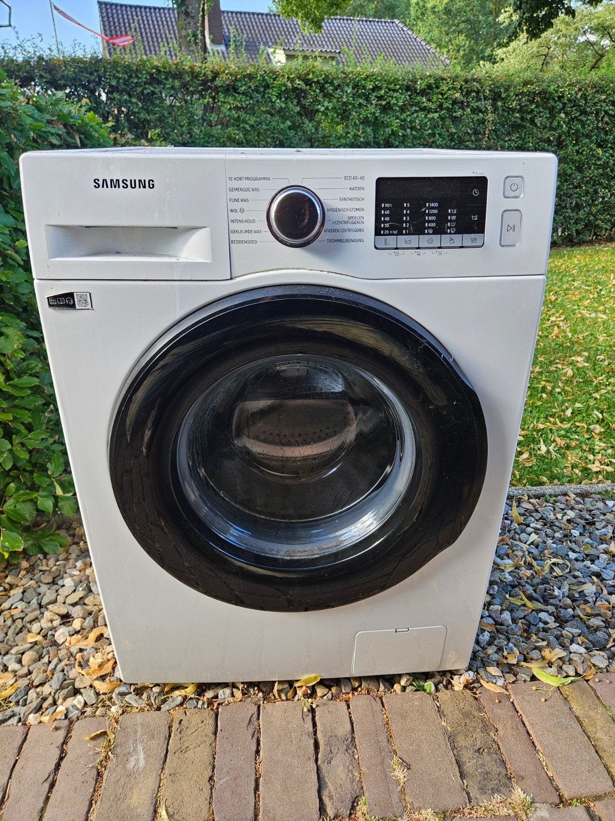 Samsung wasmachine 9 kg ECO Bubbel, Witgoed en Apparatuur, Wasmachines, 6 tot 8 kg, 85 tot 90 cm, 1200 tot 1600 toeren, Ophalen