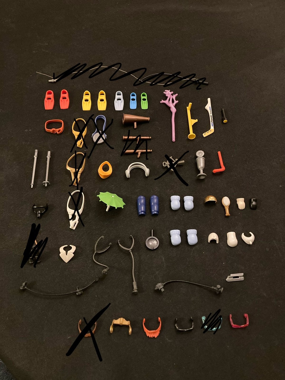 Playmobil accessoires voor poppen., Ophalen of Verzenden, Zo goed als nieuw