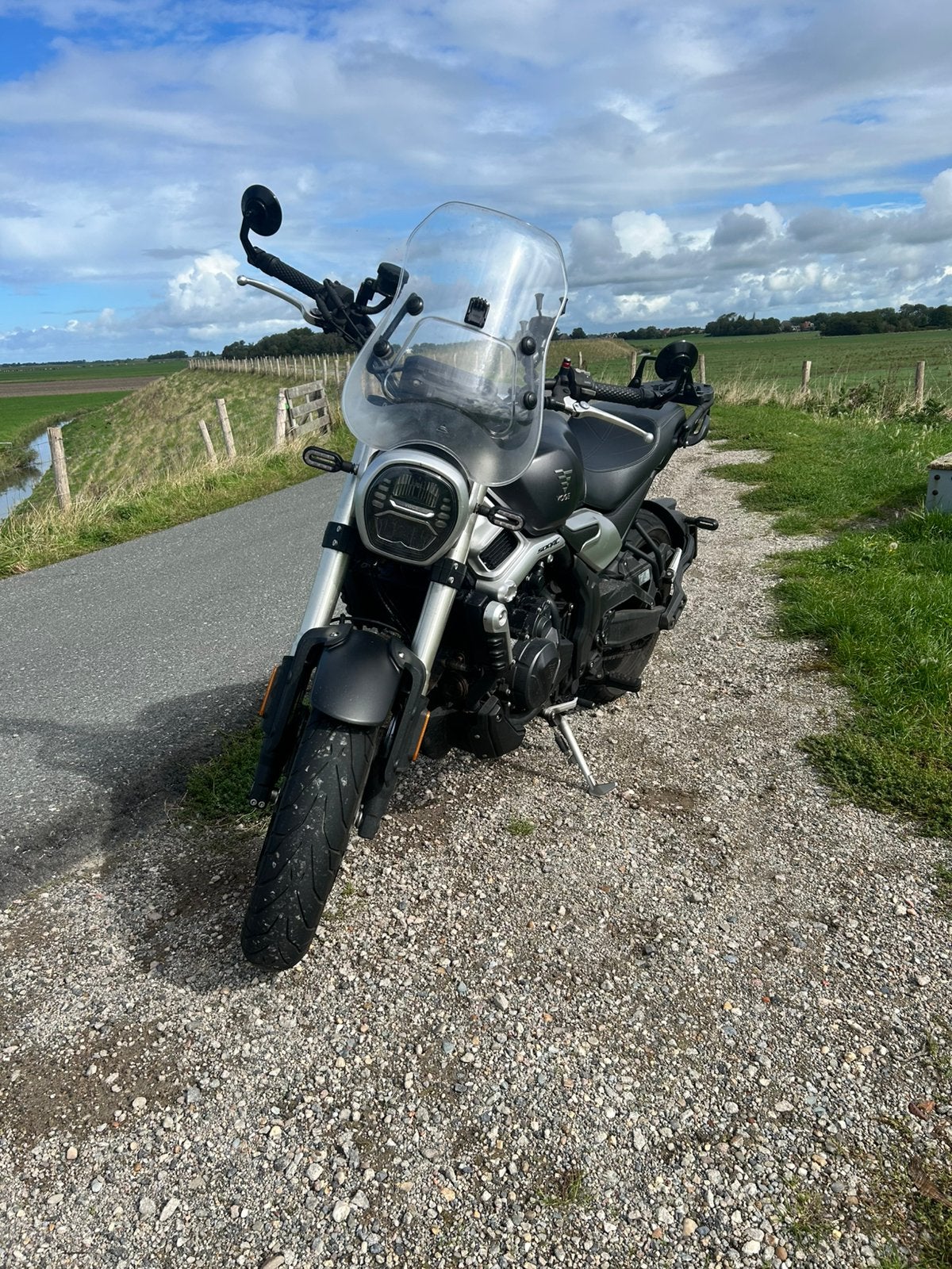 Voge 500AC A2, Ophalen, Gebruikt