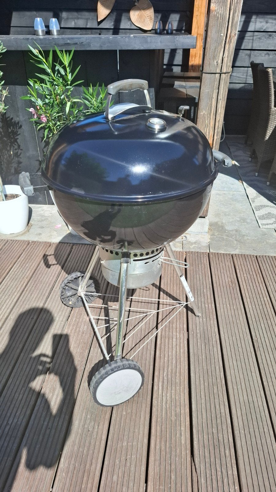 Weber Master-Touch GBS E-5750 Houtskoolbarbecue, Ophalen, Gebruikt, Weber