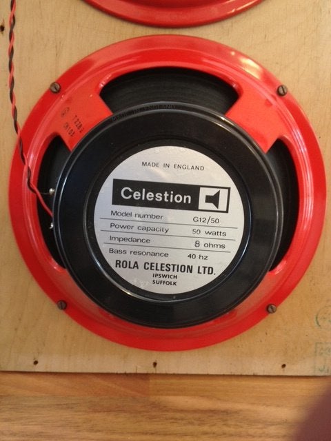 Celestion G12/50 Speakers - 2 stuks, Ophalen of Verzenden, Gebruikt, Elektrische gitaar