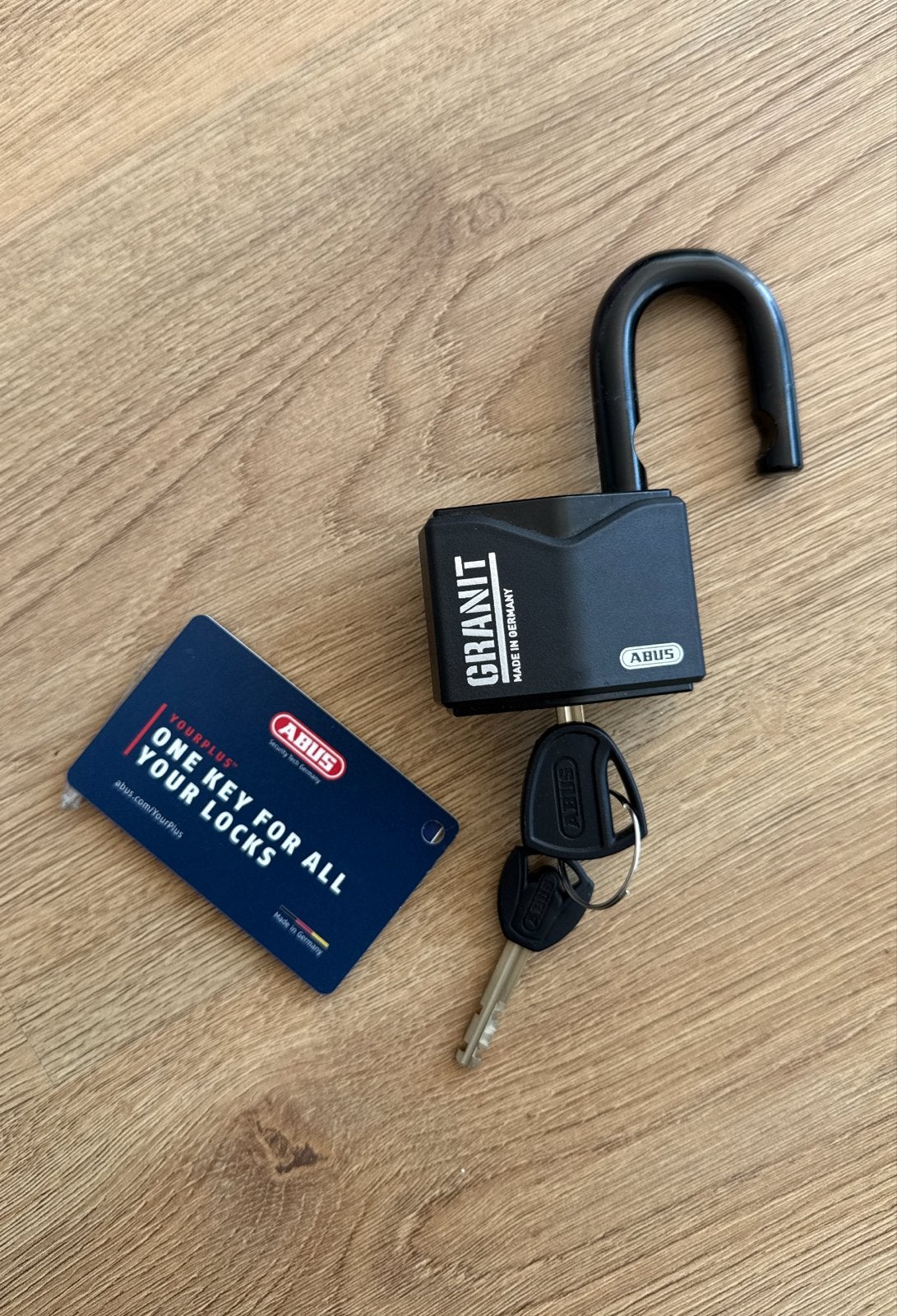 ABUS Granit Hangslot - Nieuw en Ongebruikt, Ophalen, Nieuw, Overige materialen, Slot