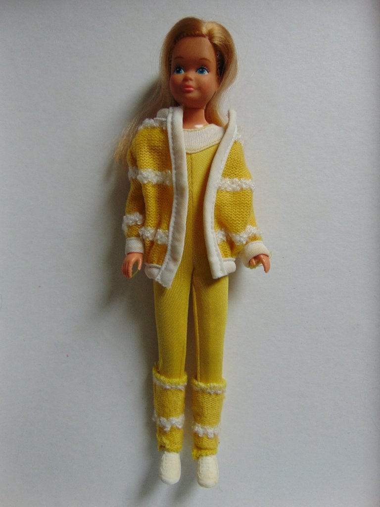 Barbie Mattel "Music Lovin' Skipper" uit 1986,, Ophalen of Verzenden, Gebruikt, Pop